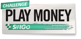 PLAY MONEY sit & go challenge