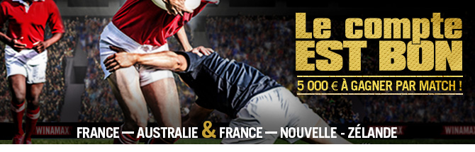 5000 euros &agrave; gagner par match !