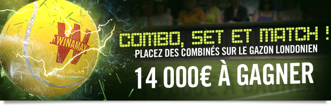 Combo Set et Match : 14 000 euros à gagner