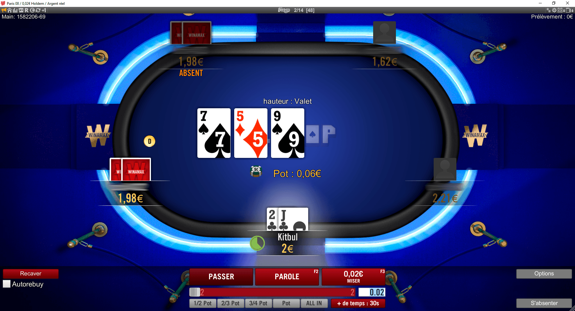 FLOOOP Winamax Poker