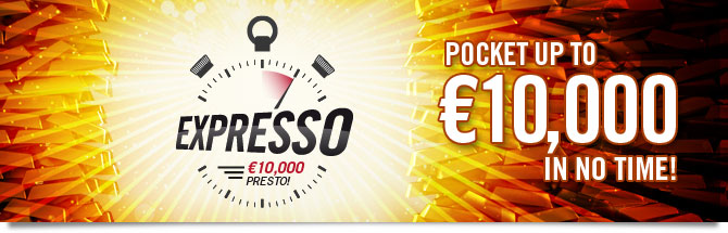 Expresso Bonus &ndash; &euro;10,000 presto!