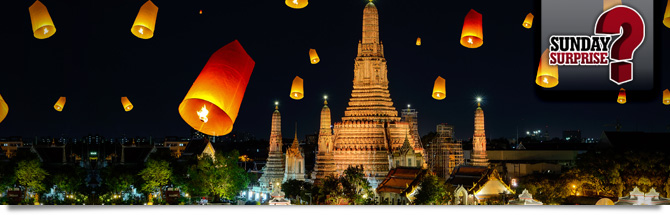 Das thailändische Neujahrsfest 