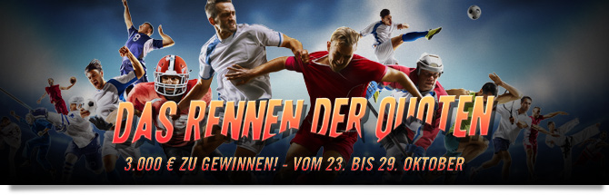 Das Rennen der Quoten