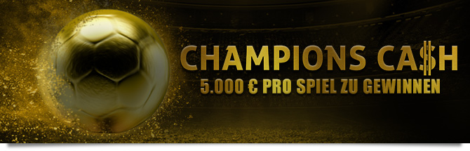 5.000 euros pro spiel zu gewinnen