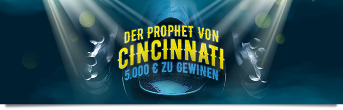 5.000 euros mir euren Tennis-Wetten zu gewinnen