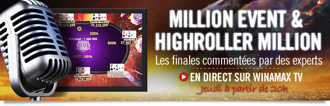 Million Event Winamax TV