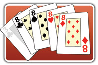 Four of a kind (carr&eacute;)